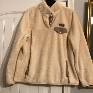 L.L. Bean Ladies fleece top